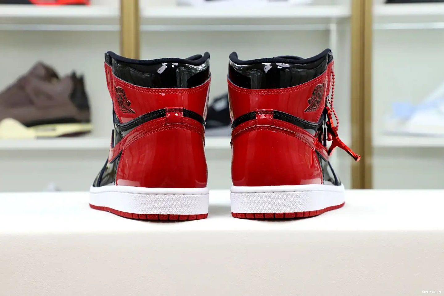 PATENT JORDAN AIR 1 HIGH OG Kimikick BRED 0801